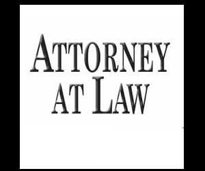 Attorney at law - 01141