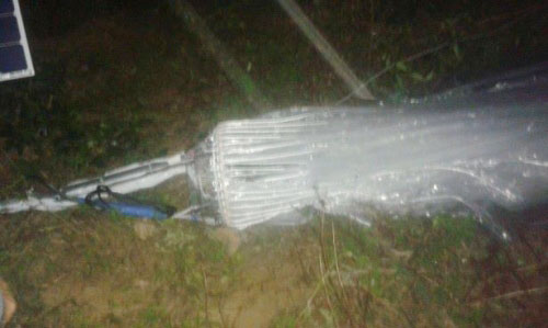 கூகிள் பலூன் புசல்லாவையில் வீழ்ந்தது