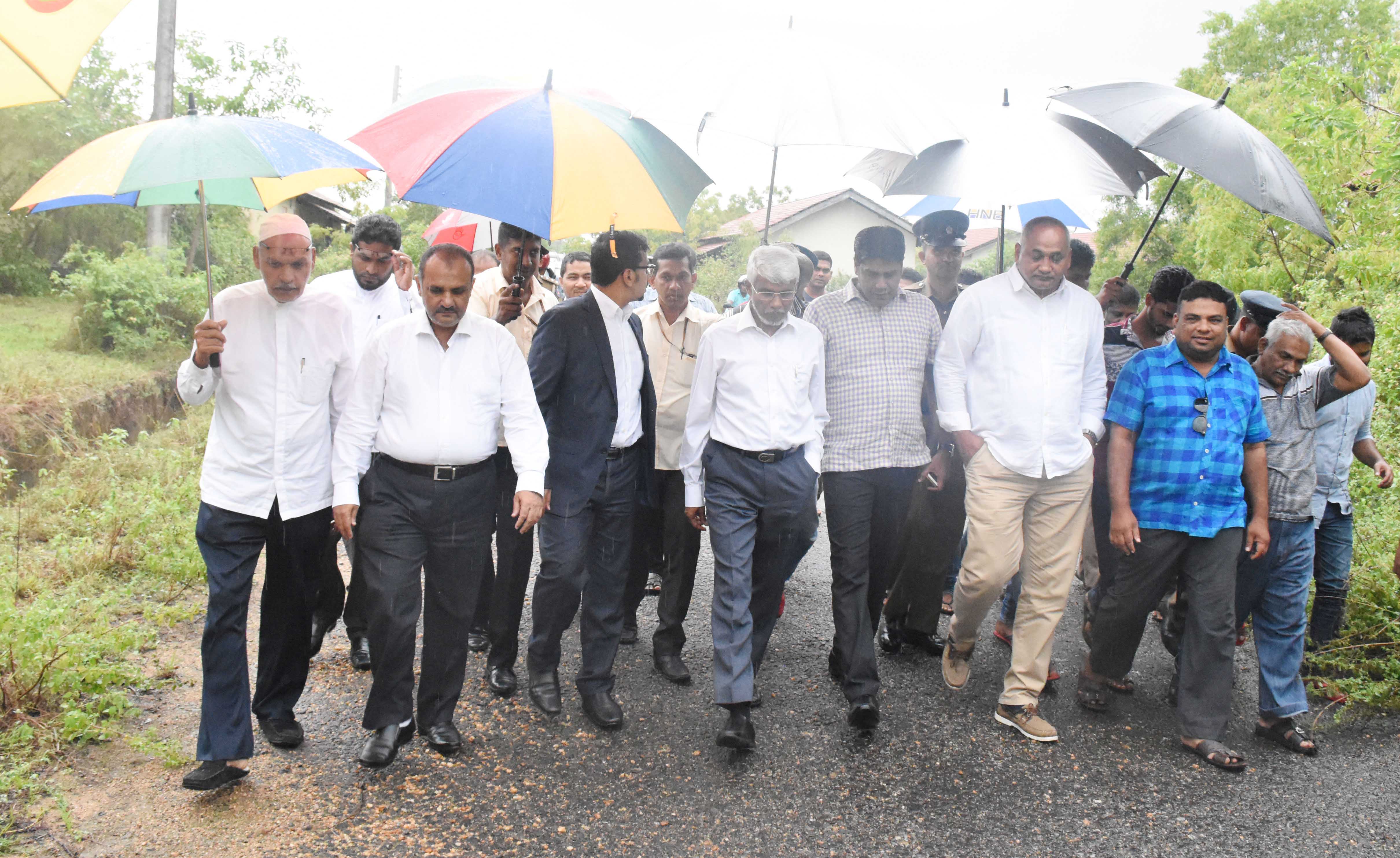 சஊதி அதிகாரி நுரைச்சோலைக்கு விஜயம்; வீடுகளை புனர் நிர்மாணிப்பதற்கும் இணக்கம்