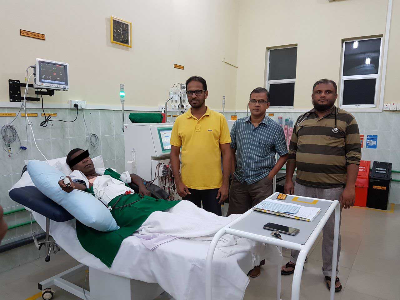 அக்கரைப்பற்று ஆதார வைத்தியசாலையில், குருதி சுத்திகரிப்பு சிகிச்சை; முதல் நோயாளிக்கு இன்று வழங்கப்பட்டது
