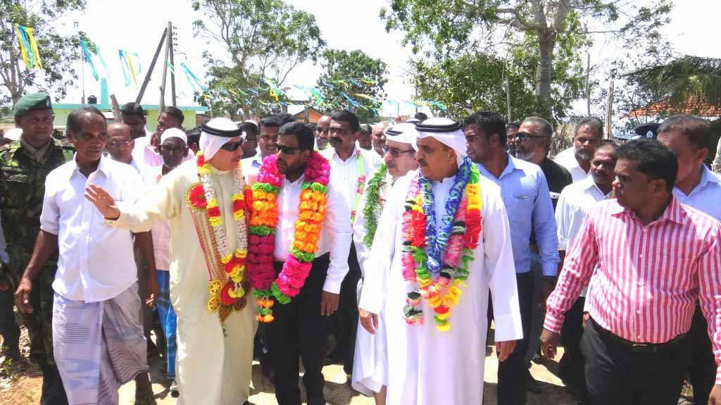 அமைச்சர் றிசாட் பதியுதீனின் முயற்சியில், பொத்துவிலுக்கு வீடமைப்புத் திட்டம்; ஐக்கிய அரபு ராச்சியம், நிதி வழங்குகிறது