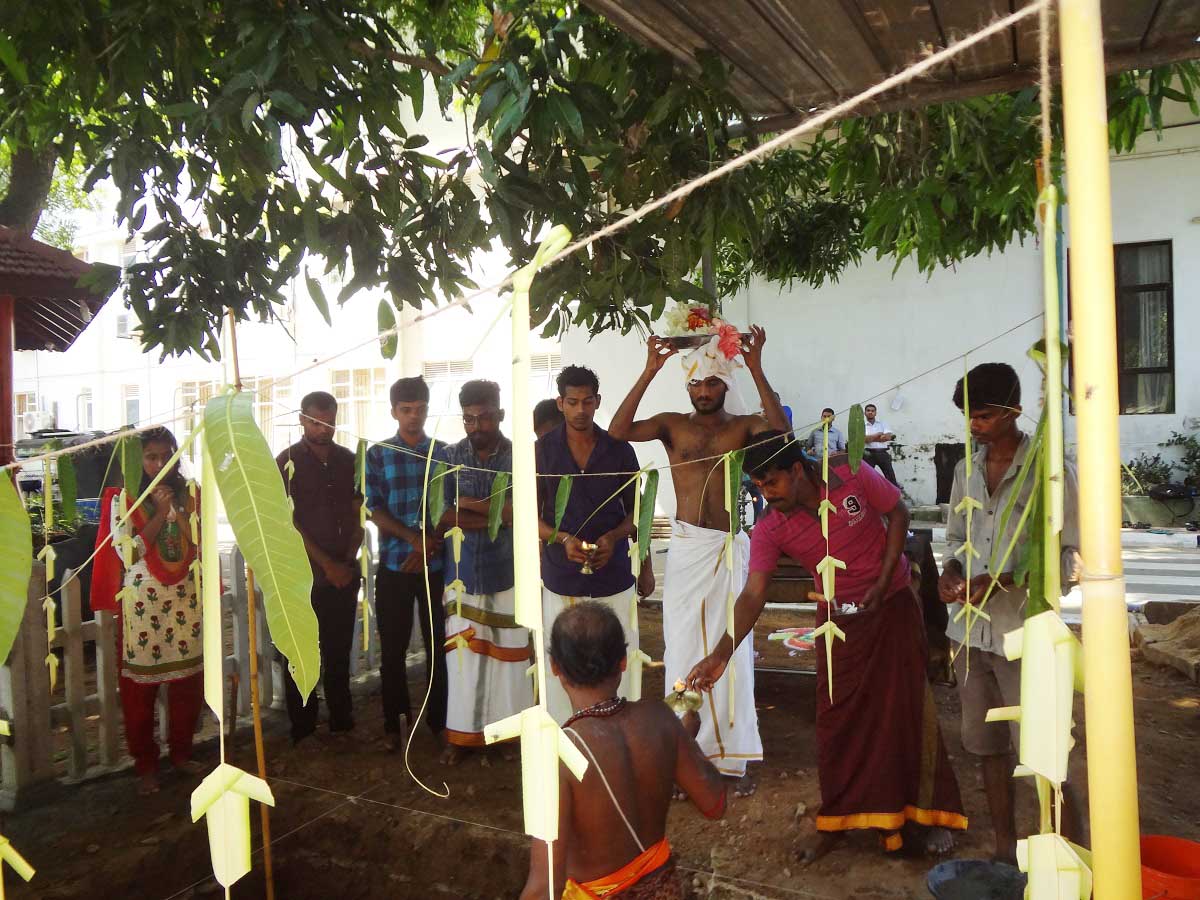 தென்கிழக்குப் பல்கலைக்கழகத்தில், இந்து கோயில் நிர்மாணத்துக்கான அடிக்கல் நடும் நிகழ்வு