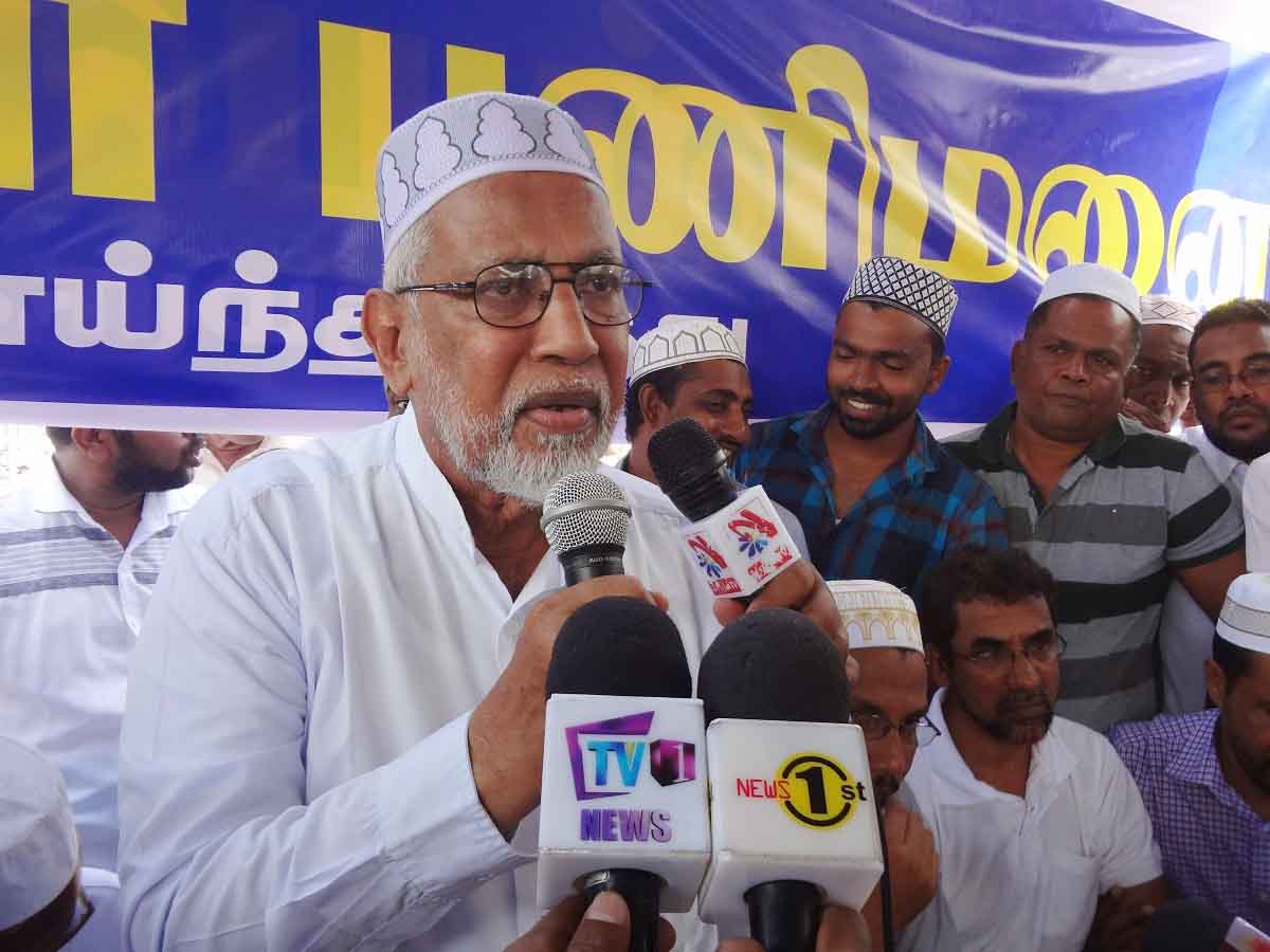 முஸ்லிம் கட்சிகளின் முக்கியஸ்தர்களுக்கு, எமது சுயேட்சைக் குழுவில் இடம் கிடையாது: சாய்ந்தமருது பள்ளிவாசல் தலைவர்