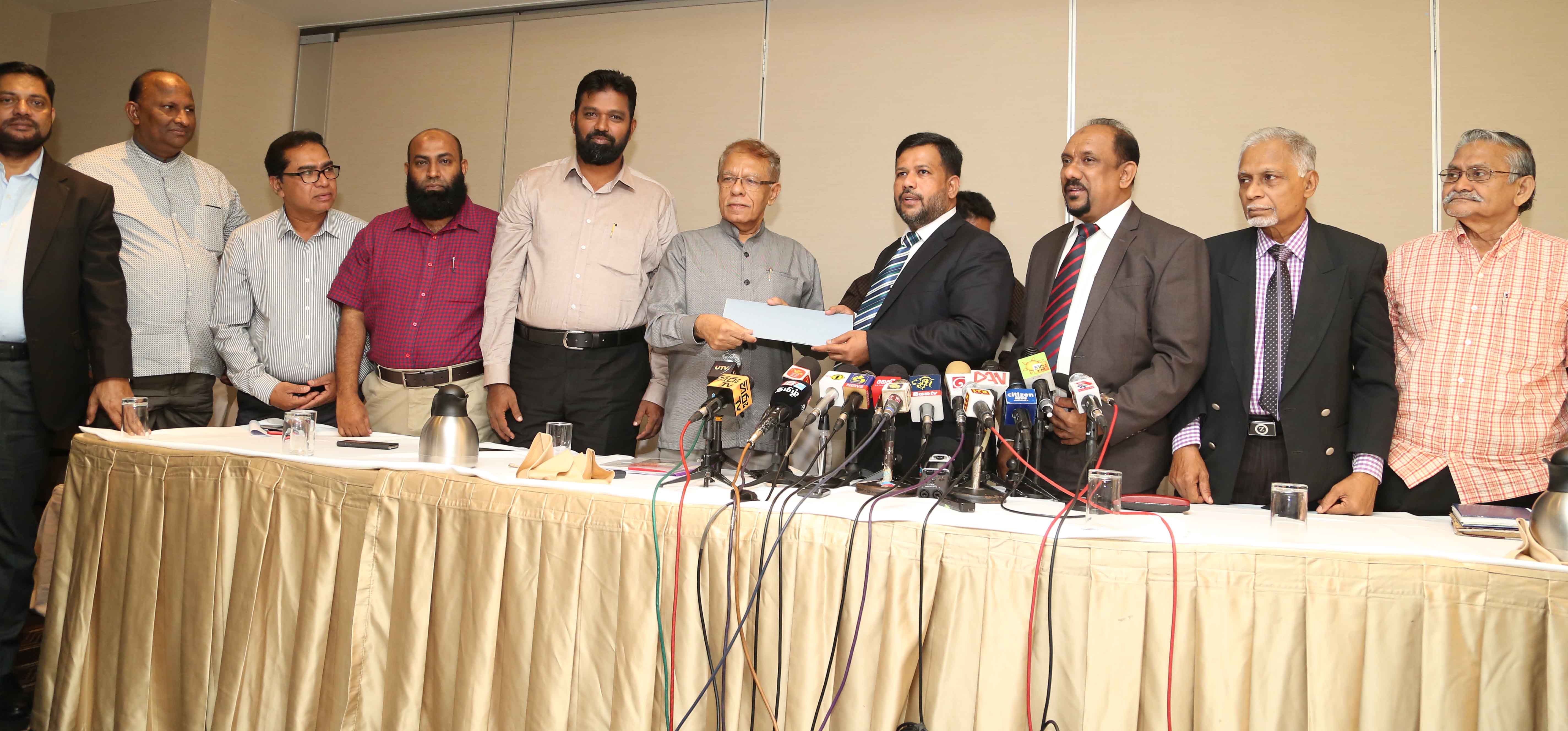 உருவானது முஸ்லிம் கட்சிகளின் கூட்டமைப்பு; அரசியலரங்கில் புதிய திருப்பம்