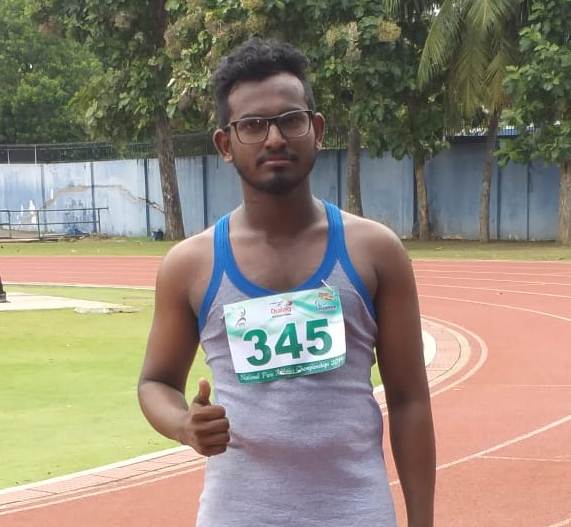 காத்தான்குடி அனீக்; தேசிய பரா மெய்வல்லுநர் விளையாட்டு போட்டியில், மூன்று தங்கப் பதக்கம் வென்று சாதனை