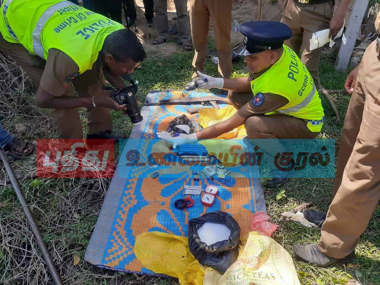 சஹ்ரான் குழுவினரின் ஆயுதங்கள் பாலமுனையில் சிக்கின