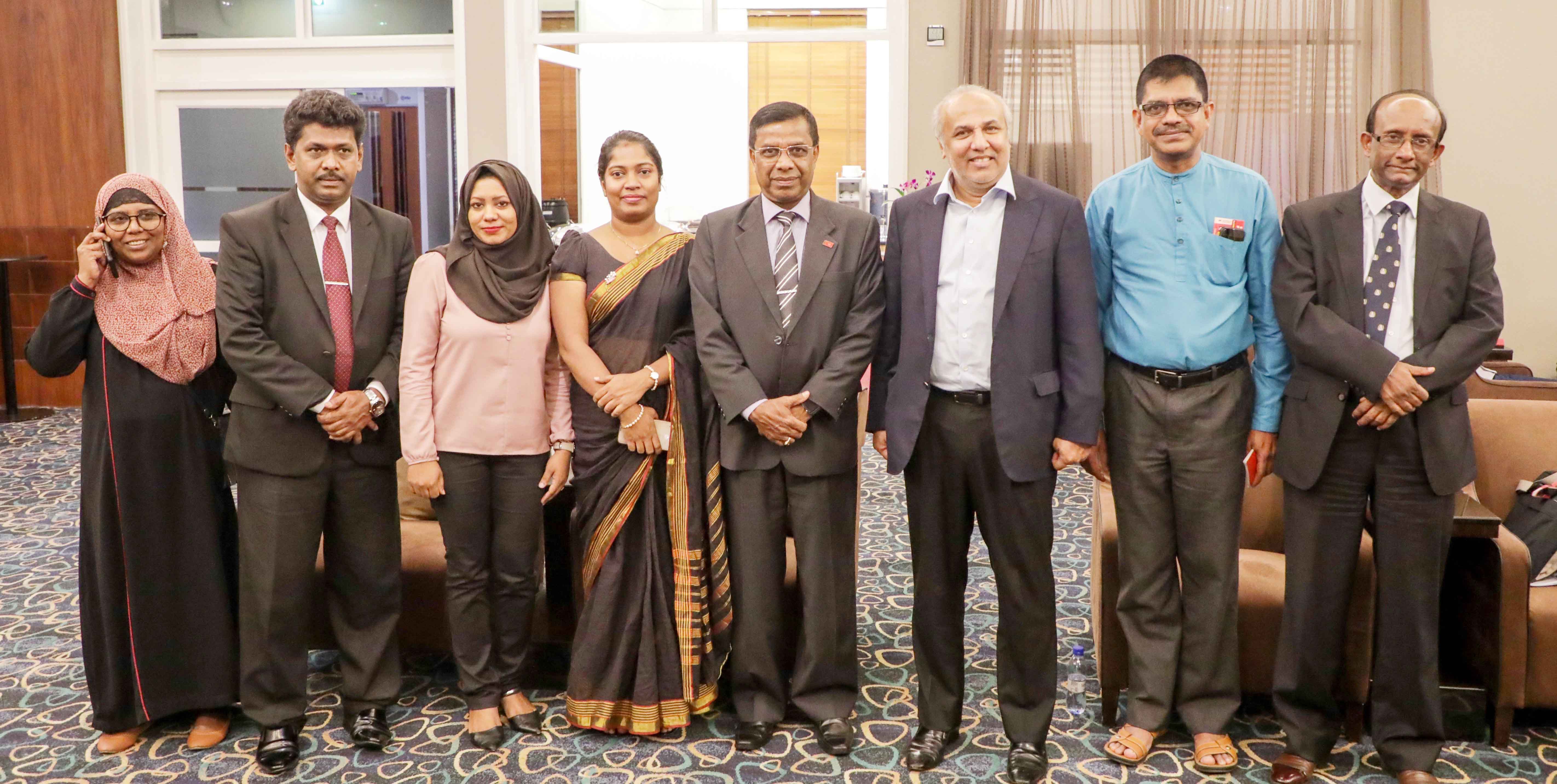 இலங்கை – மாலைதீவு நாடாளுமன்றங்களை ஒருங்கிணைத்து செயற்படுவது தொடர்பில் பேச்சுவார்த்தை