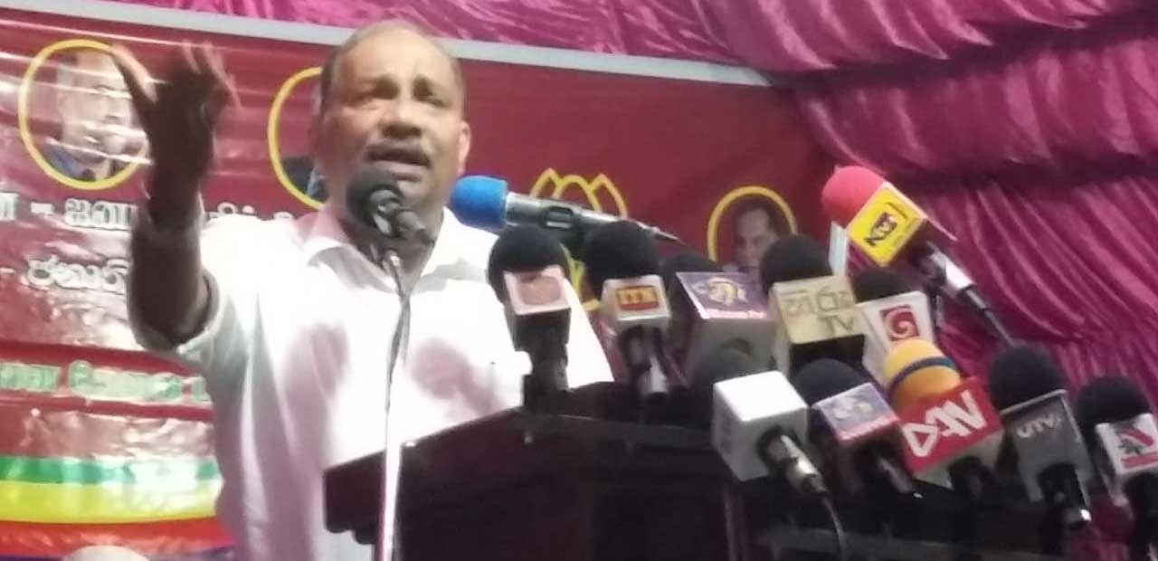 சிங்களவர் வாக்குகளைப் பெரும்பான்மையாகப் பெறும் கோட்டாவினால்தான் தமிழர், முஸ்லிம்களுக்கு தீர்வினை வழங்க முடியும்: ஏறாவூரில் பஷீர் சேகுதாவூத்