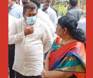 முகக்கவசம் இன்றி, பொது நிகழ்வில் கலந்து கொண்ட வட மாகாண ஆளுநர்: தவறை சுட்டிக் காட்டினார் அமைச்சர்