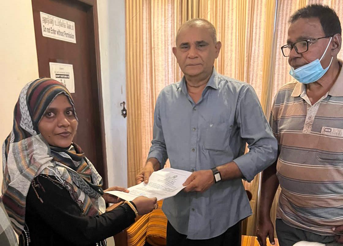 கல்முனை மாநகர சபை சுயேட்சைக் குழு உறுப்பினர் மௌபியா, தேசிய காங்கிரஸ் தலைவர் முன்னிலையில் சத்தியப் பிரமாணம்