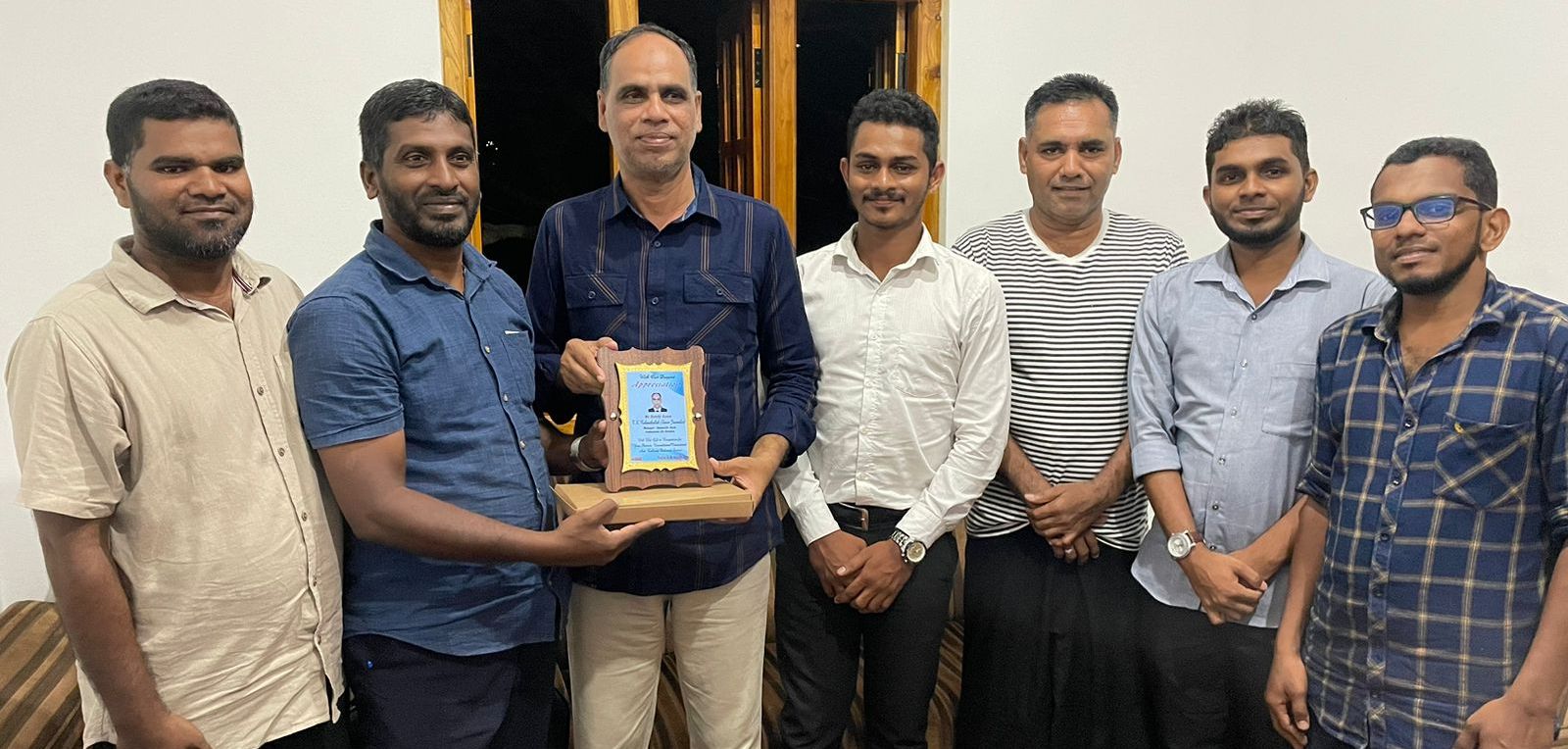 ‘நாம் ஊடகர் பேரவை’ உப தலைவருக்கு வாழ்த்து தெரிவிக்கும் நிகழ்வு