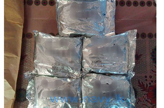 94 மில்லியன் ரூபாய் பெறுமதியான போதைப் பொருட்கள்: வடக்கில் கைப்பற்றிய கடற்படை