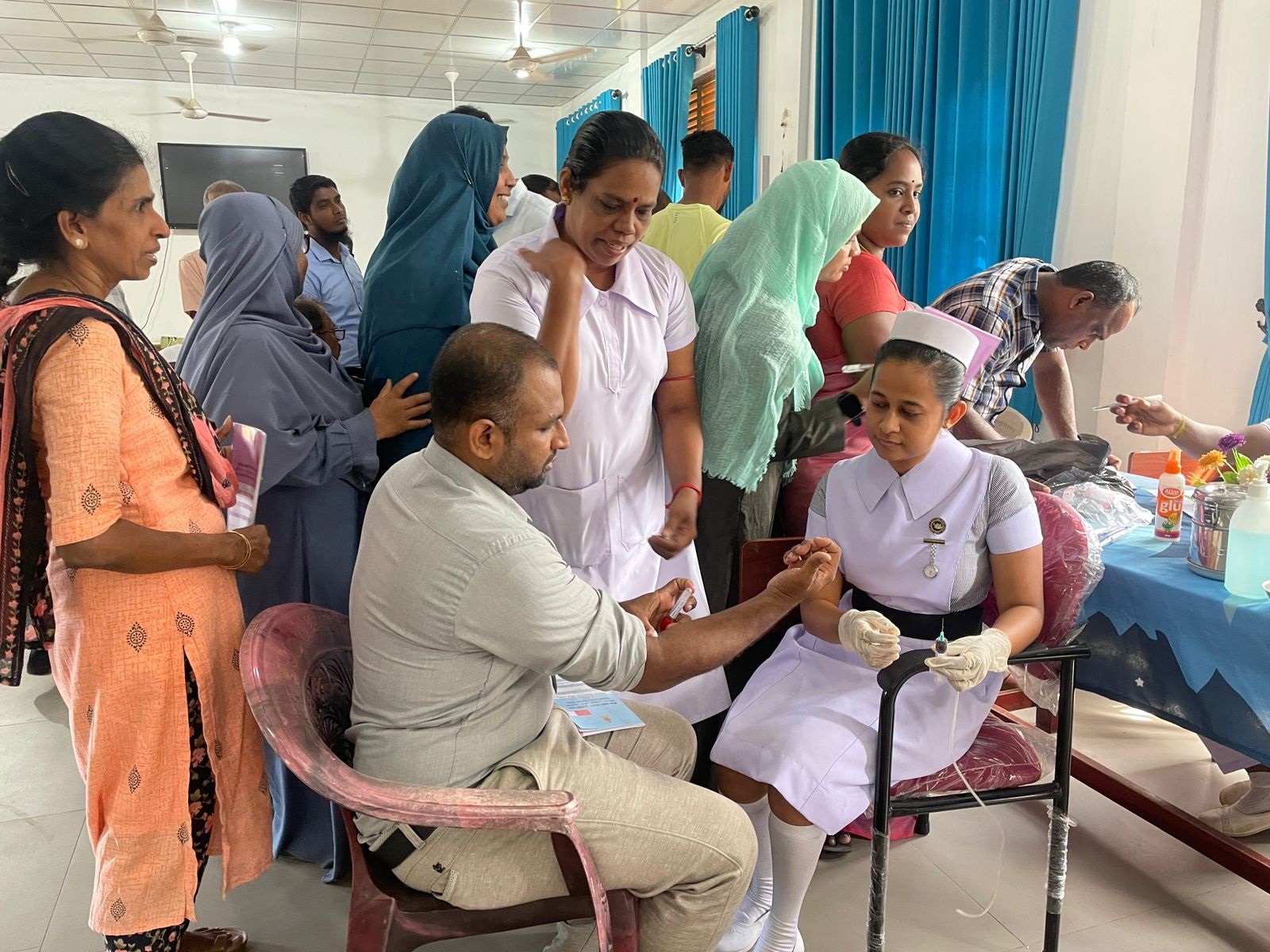 கல்முனை வலயக் கல்வி அலுவலகத்தில் வைத்திய பரிசோதனை முகாம்