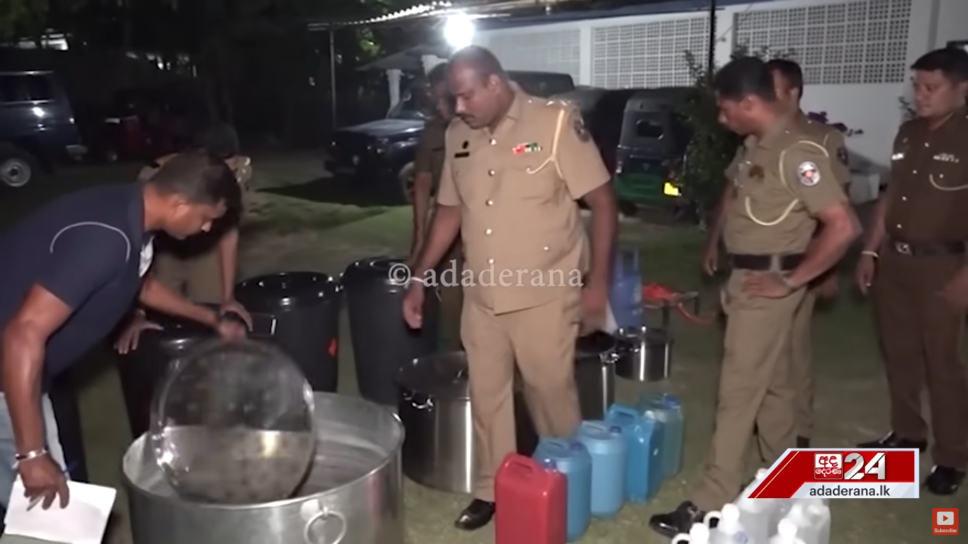 மற்றொரு ஐஸ் போதைப்பொருள் உற்பத்திசாலை, ஹம்பாந்தோட்டையில் கண்டுபிடிப்பு