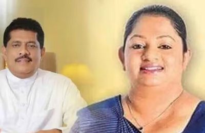 முன்னாள் பிரதியமைச்சர் சரண குணவர்த்தனவின் மனைவிக்கு விளக்க மறியல்